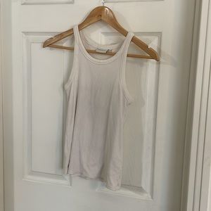 Richer Poorer Ribbed Tank